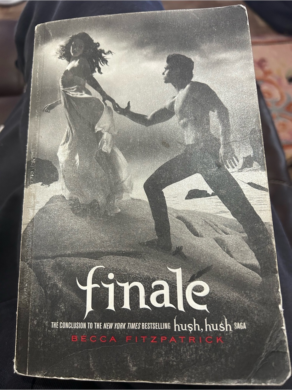 🌸Finale Themed Black & White Notebook - Unbranded